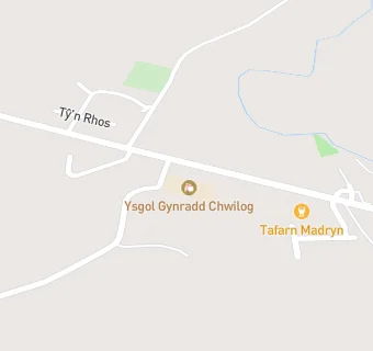 map for Ysgol Gynradd Chwilog