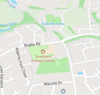 map for Greythorn Primary School