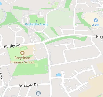 map for Greythorn Primary School