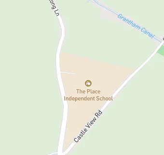 map for The Place Independent School