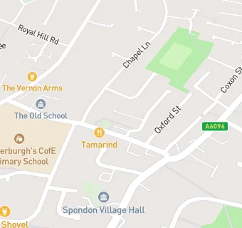 map for Spondon Store