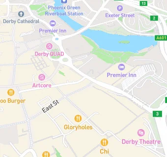 map for Greggs