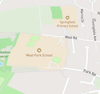 map for West Park School