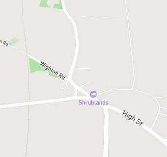 map for Shrublands B&B