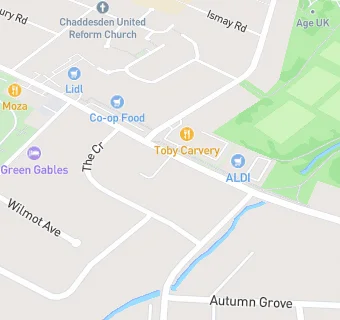 map for Chaddesden Fish Bar