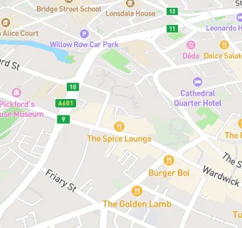 map for The Spice Lounge