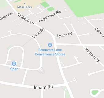 map for Bramcote Stores