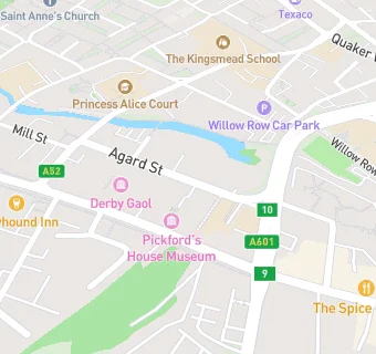 map for Friargate Surgery