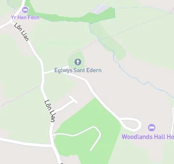 map for Woodlands Hall Hotel