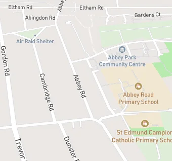 map for Abbey Road Primary School