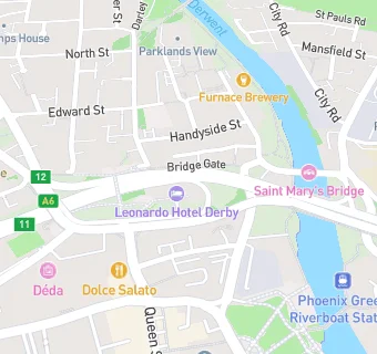 map for Leonardo Hotel Derby