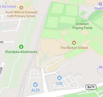 map for The Becket School