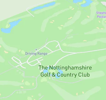 map for The Nottinghamshire Golf And Country Club