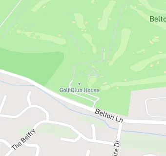 map for Belton Park Golf Club & Belton Park Golf Club Pro shop