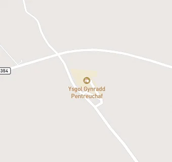 map for Ysgol Pentreuchaf