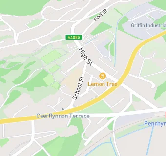 map for Cylch Meithrin Penrhyndeudraeth