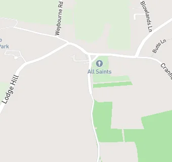 map for Upper Sheringham Village Hall