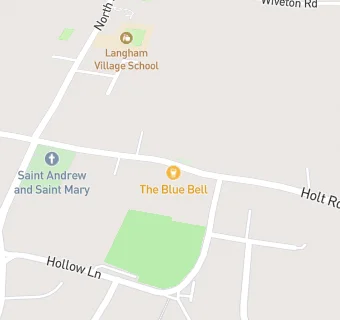 map for Langham Bluebell