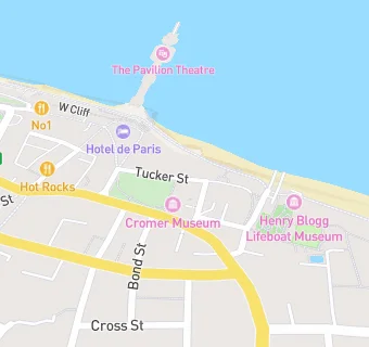 map for Cromer Museum