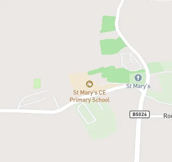 map for St Mary's CofE (A) Primary School