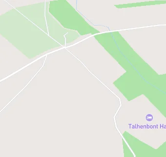 map for Talhenbont Hall