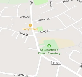 map for The St Sebastian's Church of England Primary School, Great Gonerby