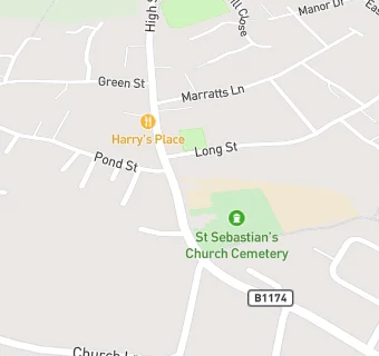 map for St Sebastians School