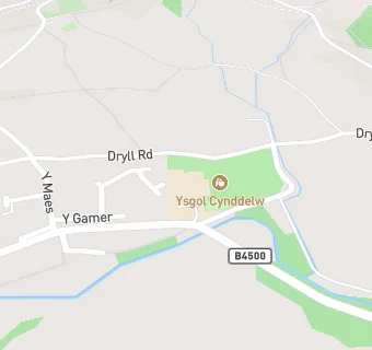 map for Ysgol Cynddelw