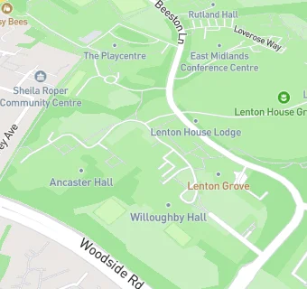 map for Cavendish Hall