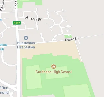 map for Smithdon High School