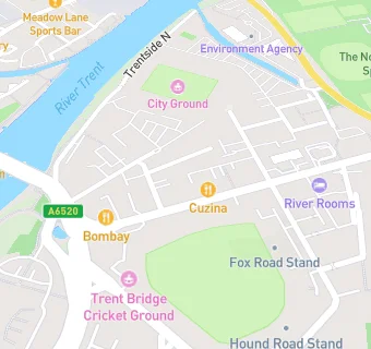 map for Trent Bridge Spice