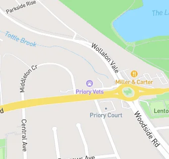 map for The Priory Fish And Chips