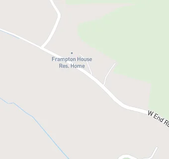 map for Frampton House Res. Home