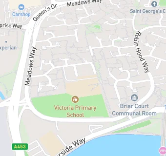 map for Victoria Primary School