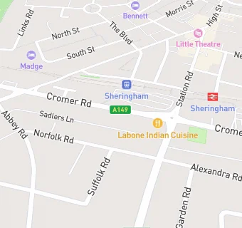 map for Labone Indian Cuisine