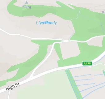 map for Plas Tan Yr Allt