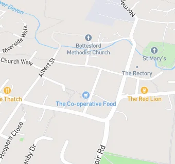 map for Bottesford Fish & Chip Bar