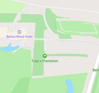 map for Belton Garden Centre