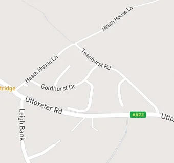 map for Goldhurst bees