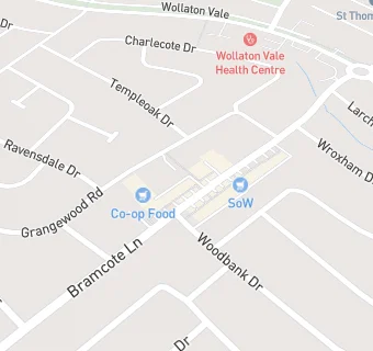 map for Mydentist, Bramcote Lane, Nottingham