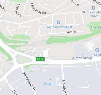 map for KFC Magpie Drive Thru