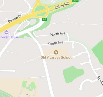 map for Old Vicarage School