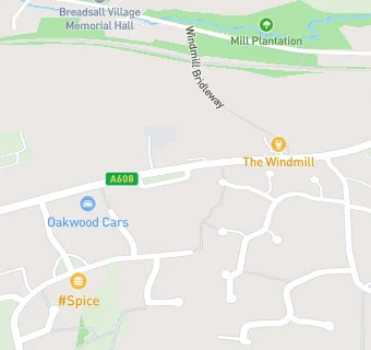 map for Windmill Inn