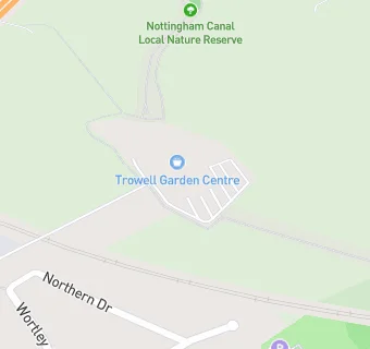 map for Trowell Garden Centre