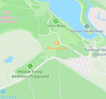 map for Trentham Monkey Forest Ltd