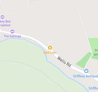 map for Stiffkey Red Lion