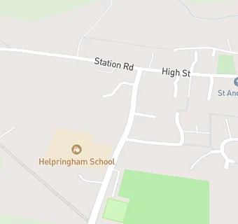 map for Helpringham School