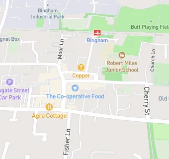 map for Buttercross View Dental Surgery