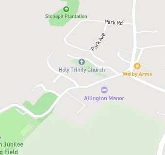 map for Allington Manor