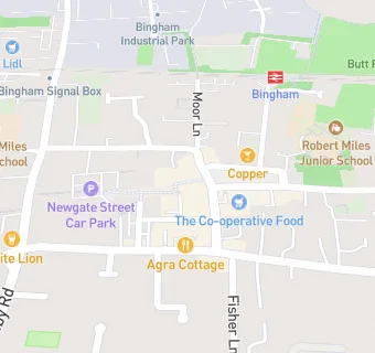 map for Eaton Place Fish Bar